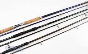 Daiwa Kevin Nash Whisker Dictator Kevlar Carp Rod 12ft 2 piece with 2 ¼ test curve, with a Fusion