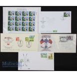 Selection of Ryder Cup, Walker Cup and Solheim Cup Golf First Day Covers featuring 1977 Ryder Cup,
