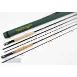 2x Carbon Fly Rods (2) – Sumo Distance XS 9ft 3 piece. Line 6/7#, appears unused, in mcb and Cordura