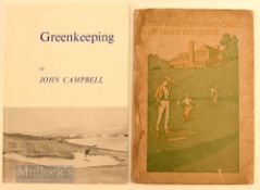 Golf Course Architecture Books (ex Joseph B Hackler Library) (2): Scott, OM & Sons-“The Seeding