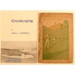 Golf Course Architecture Books (ex Joseph B Hackler Library) (2): Scott, OM & Sons-“The Seeding