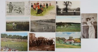 Miscellaneous Golf Postcards featuring Westmount Golf Links Montreal, Augusta Masters, Westward