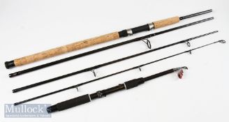 Rods (2) – NGT Intrepid Carbon 9ft 4 Piece Spinning Rod with a Shakespeare OMNI 1307-180