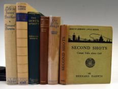Darwin, Bernard Golf Book Collection (6) - “Second Shots-Casual Talks about Golf” 1st ed 1930; “
