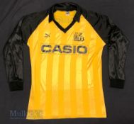 1984/85 BSC Young Boys Switzerland Home football shirt size 7/8 (adult), Puma, in yellow and