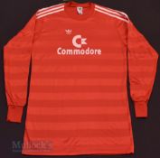 1984/86 Bayern Munich Home football shirt size large, Adidas, in red, long sleeve, ‘Bayern