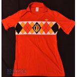 1984/85 Belgium International Home football shirt size 6/7 L (Adults), Adidas, Made in France,