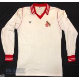 1979/81 FC Koln Home football shirt size large 7/8, in white and red, Erima, stitched badge, made in