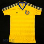 c1980s Romania International Home football shirt size small, Adidas, made in West Germany,
