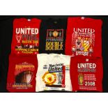 1993-2007 Manchester United Football T-Shirts (6), Manchester United Premier League Champions 1993