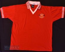 Retro Manchester United 1878-1978 Centenary football shirt size XL, in red, short sleeve