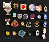 Collection of 25x Scottish Football club enamel badges 1970s onwards, to include Rangers, East Fife,