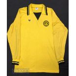 1979/80 Borussia Dortmund Home football shirt size large 7/8, Erima, in yellow, made in West