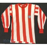 1980s Athletico Bilbao Home football shirt no labels/sponsor, ‘Talla 2, No Fte. T-28’ sticker