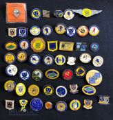 Collection of 50x Shrewsbury town FC Football badges Enamel and Metal badges a good mixture, 1 early
