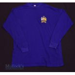 Manchester United 1968 European Cup Final Retro Replica football shirt size XL, in blue, long