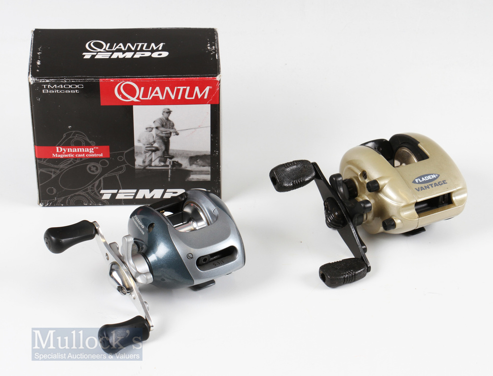 Quantum Tempo TM400C Baitcasting Reel with dynamic magnetic cast control, with original box,