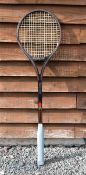 Large Dunlop Advertising Display Squash Racket Max 600i Used for Display at the c1980s Squash