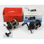 Fladen Chieftain 30 Trolling Reel appears unused with original box, together with Red Wolf Sea 300