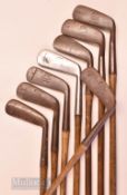 8x Tom Stewart Pipe Mark putters incl Geo Bulloch, J Steer Blackpool accurate, indistinct possible