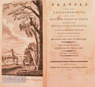 South Africa - Travels From The Cape of Good Hope Into The Interior of Africa Translated from the