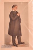 1898 The Bishop of Calcutta India Vanity Fair mount on board print, Size 33cm x 42½