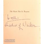 Royalty – Wallis, Duchess of Windsor Signed 'The Duchess of Windsor memoirs The Heart Has its