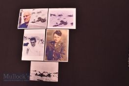 WWII Huston Riley Signed Print together with a John E Bistrica Signed Print both with other prints