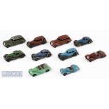 Assorted Dinky Meccano Diecast Toys to include a pre-war Dinky with white tyres a selection of 30 36