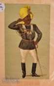 1887 India 'Jodhpore' Vanity Fair Colour Print date 27 Aug, appears in good condition