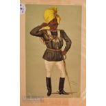 1887 India 'Jodhpore' Vanity Fair Colour Print date 27 Aug, appears in good condition