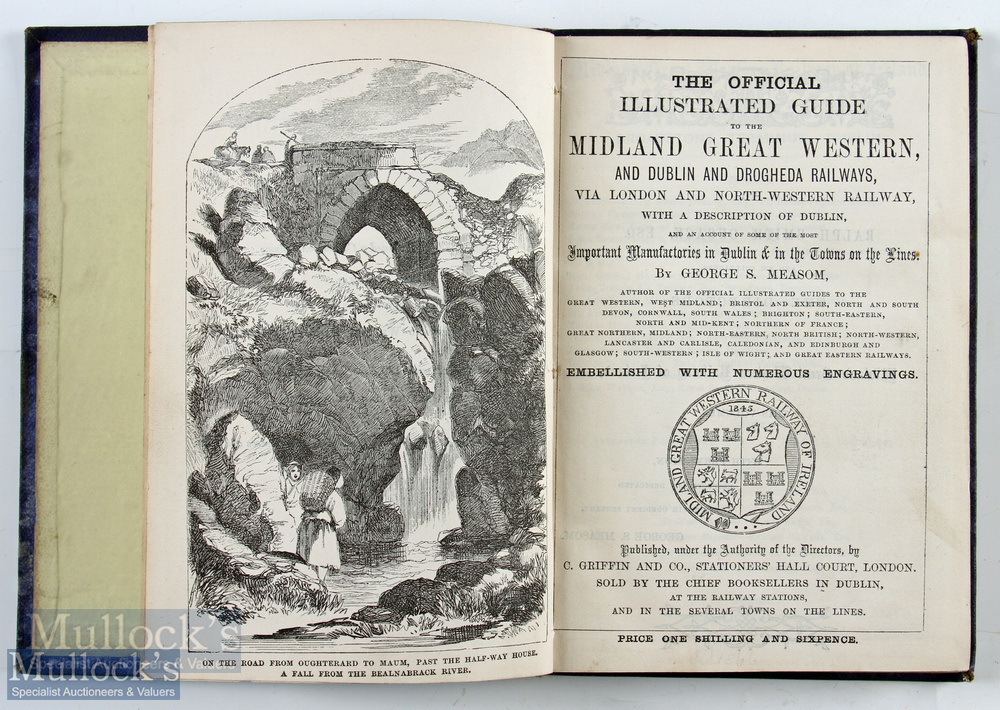 Railways - Ireland; The Official Guide to The Midland Great Western And Dublin And Drogheda Railways - Image 2 of 5