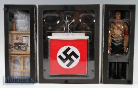 WWII 3R - Adolf Hitler 1940-1945 1:6 Scale Action Figure – appears with speech rostrum, and easel,