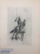 India & Punjab – Antique print showing a Sikh Horseman of Nabha a vintage print of a mounted Sikh,