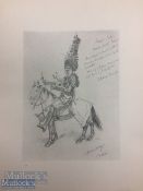 India & Punjab – Sikh Akali Warrior of Patiala a vintage print of an Akali Sikh on horseback, with