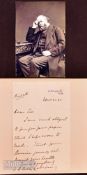 Autograph – Robert Gascoyne-Cecil 3rd Marquess of Salisbury (1830-1903) Signed Handwritten on