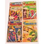 1960s DC National Comics Tommy Tomorrow of The Planeteers No. 41, 42, 44, 46.in fair condition,