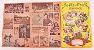 Autographs c1950s Newspaper Scrap Albums featuring West Bromwich Albion signed on 335 cuttings to