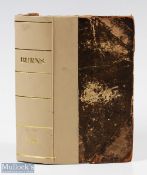 1817 'The Poetical Works of Robert Burns to which is prefixed a Sketch of his life' printed for T