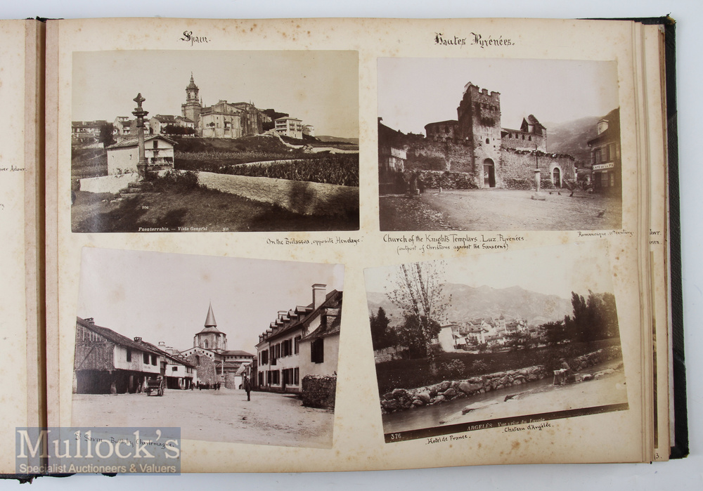 1890-1893 Large Victorian Photograph Album full of 150 plus images of North Wales, Garth Aaron, - Image 2 of 9