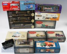 14x Corgi toys diecast Commercial Vehicles, Wagons and Lorries to include Corgi Classics Shell Bp