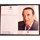 Robert Maxwell (1923-1991) Autographed Photograph signed in ink to the front together with Kevin