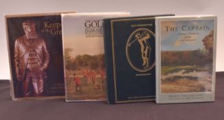 4 Golf Histories and Architecture Books to include Keepers of the Green, Bob Labbance/Gordon