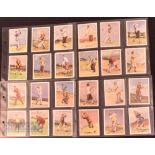 WD and HO Wills "Famous Golfers" cigarette cards - issued in 1930, 25/25 large format generally
