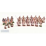 Assorted Painted Lead Soldiers to include Templar Crusaders and Napoleonic Soldiers #5cm tall, (25)