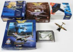 6x Corgi Aircraft Diecast Models features 5 boxed 1 loose to include sets, Battle of Britain 60