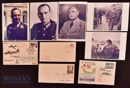 Selection of Military related Signed First Day Covers featuring General M Ridgeway (1895-1993)