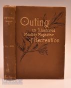 1890-1891 'Outing an Illustrated Monthly Magazine of Sport, travel and recreation' Vol XVII The