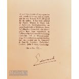 Royalty – King Edward VIII Signed 'A King's Story' Book limited edition No89/250 1951, 'The