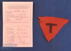 WWII Czechoslovak Repatriation Office Registration Card for inmate Jan Novak appears on database
